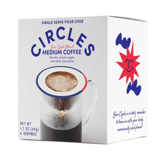 Circles Coffee Medium Roast Single Serve Pour Over