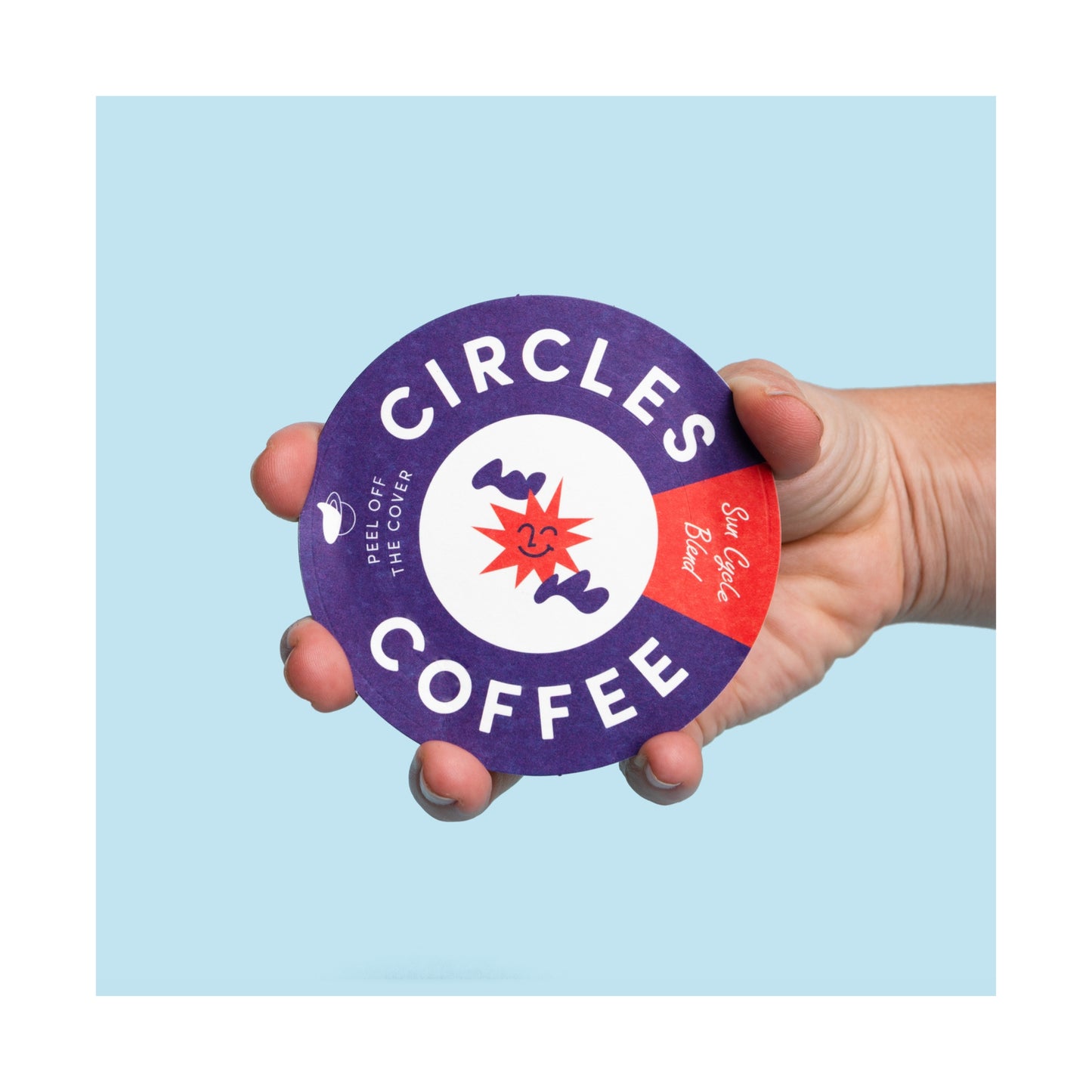One-time Free Trial | 2 Circles Coffee Medium Single Serve | Sun Cycle Blend